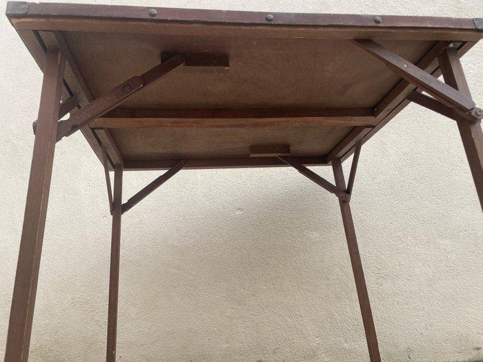 Table - Bois, Métal - Table pliante, Antiek en Kunst, Kunst | Designobjecten