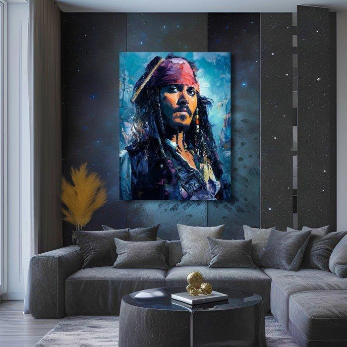 Canvas Fit - Alberto Ricardo - Jack Sparrow. El Capitan, Collections, Cinéma & Télévision
