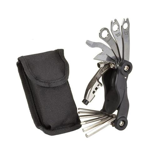 Fiets minitool - gereedschapsset De-luxe in etui -, Fietsen en Brommers, Fietsonderdelen, Ophalen of Verzenden