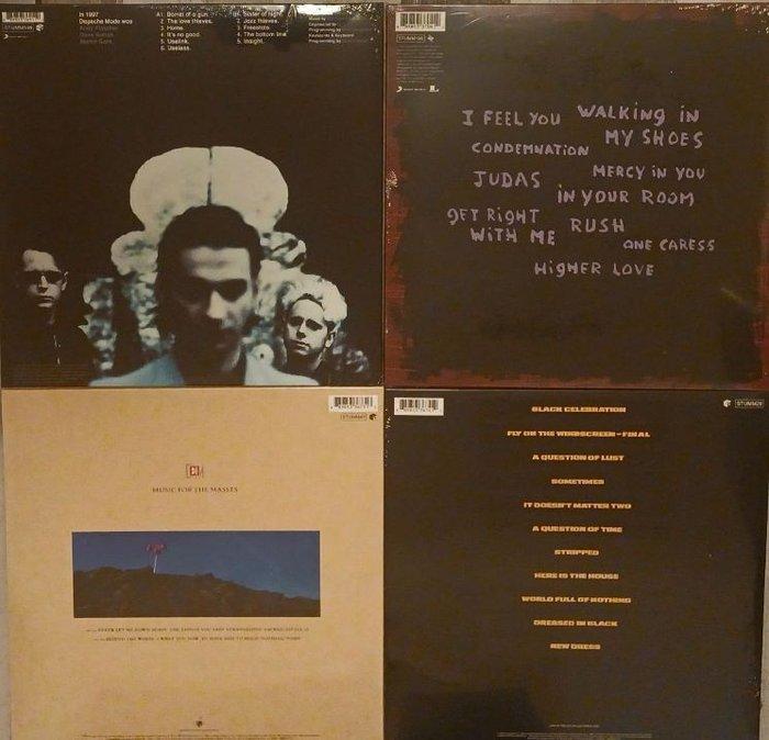 Depeche Mode - 4 x sealed albums - Diverse titels - LP, Cd's en Dvd's, Vinyl Singles