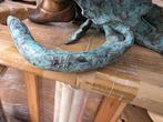 Beeld, Bronze: Girl with Rose - 58 cm - Brons - 2025