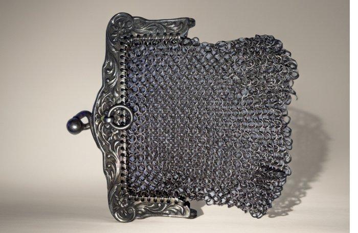 ART NOVEAU - Spaarpot - Zilver - Fin 800’argento massiccio, Antiek en Kunst, Antiek | Overige Antiek