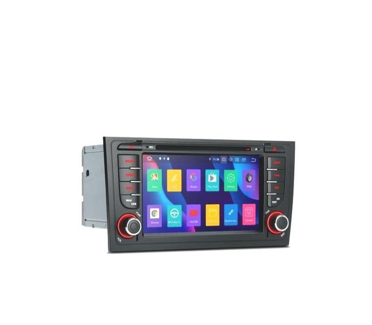 Autoradio 2Din Gps Pour Audi A6 Lcd 7  Tactile Android 10.0, Auto diversen, Autonavigatie, Verzenden