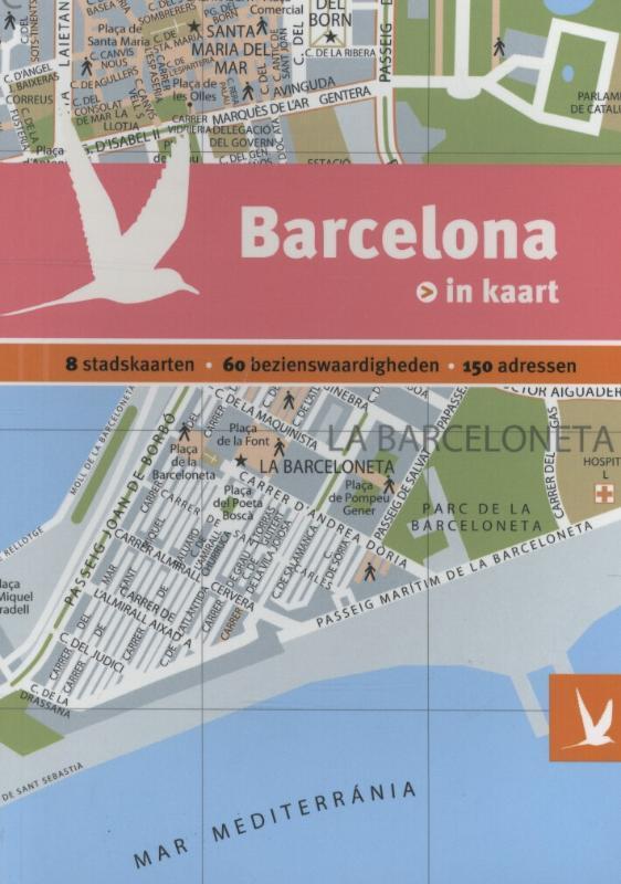 Barcelona in kaart / Dominicus stad-in-kaart 9789025752965, Livres, Guides touristiques, Envoi