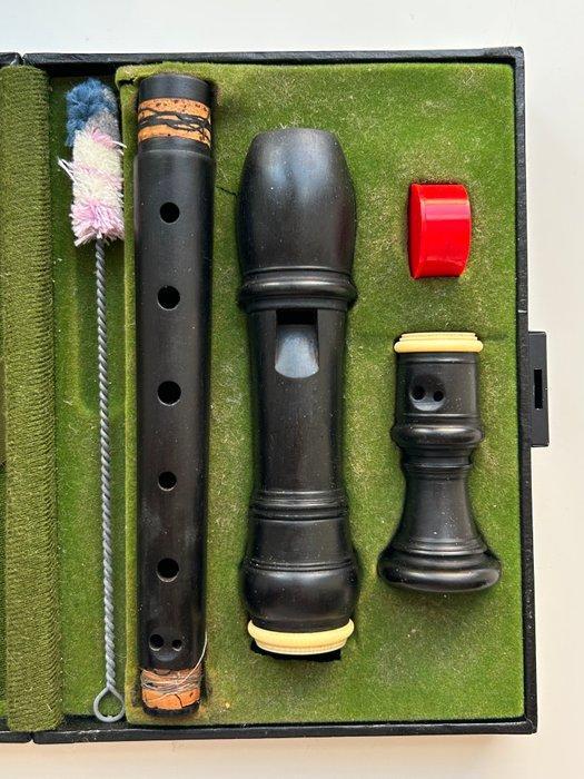 Moeck - Ebony Rottenburgh - - Blokfluit - Duitsland, Muziek en Instrumenten, Blaasinstrumenten | Blokfluiten