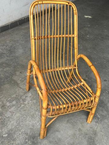Fauteuil - Bambou, Rotin - Fauteuil bambou beschikbaar voor biedingen