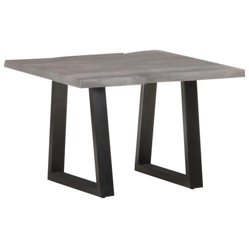 vidaXL Salontafel met natuurlijke randen 60x60x40 cm, Huis en Inrichting, Tafels | Salontafels, Nieuw, Verzenden