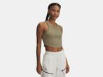 Under Armour Rival Rib Tank-Brn - Maat SM, Kleding | Dames, Maat 38/40 (M), Bruin, Nieuw, Ophalen of Verzenden