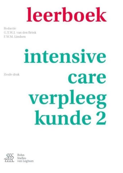 Leerboek intensive-care-verpleegkunde / 2 9789036814331, Boeken, Wetenschap, Zo goed als nieuw, Verzenden