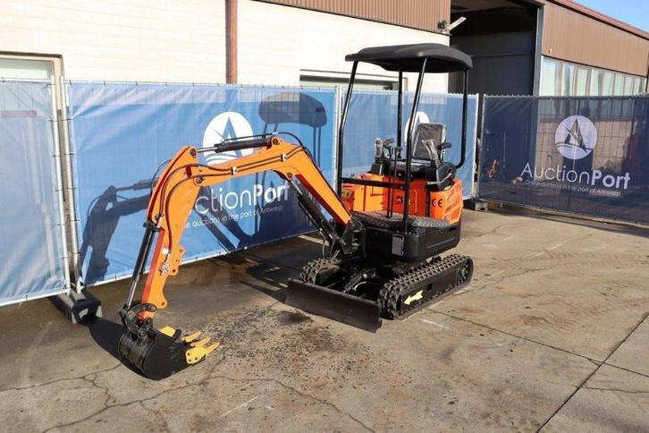 Veiling: Minigraafmachine Nycheki Q20-Power Diesel Nieuw, Zakelijke goederen, Machines en Bouw | Kranen en Graafmachines, Ophalen