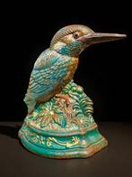 1930s Kingfisher - H28cm/2,95Kg - Beeldje - Gietijzer, Antiek en Kunst