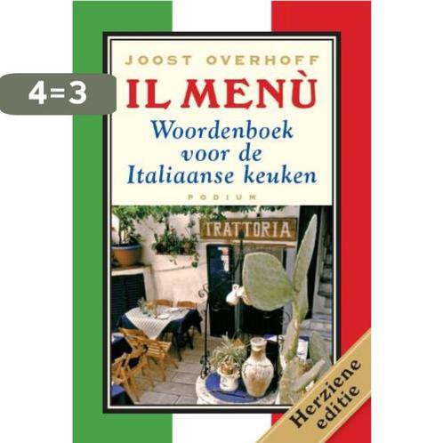 Il menu 9789057593550 J. Overhoff, Boeken, Kookboeken, Gelezen, Verzenden