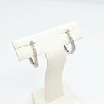 Zonder minimumprijs - Oorbellen - 14 karaat Witgoud -