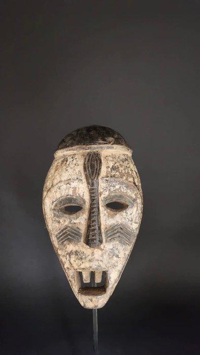 Masker - lega - Congo RDC (Zonder Minimumprijs), Antiquités & Art, Art | Art non-occidental
