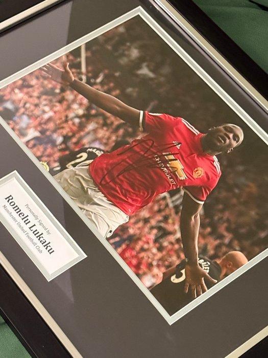 Manchester United - Premier League - Romelu Lukaku - Foto, Collections, Collections Autre