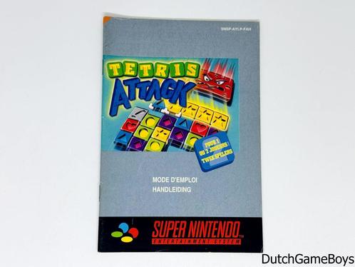 Super Nintendo / SNes - Tetris Attack - FAH - Manual, Games en Spelcomputers, Games | Nintendo NES, Gebruikt, Verzenden