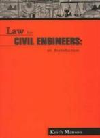 Law for Civil Engineers: An Introduction By K. Manson, Verzenden, Keith Manson, K. Manson