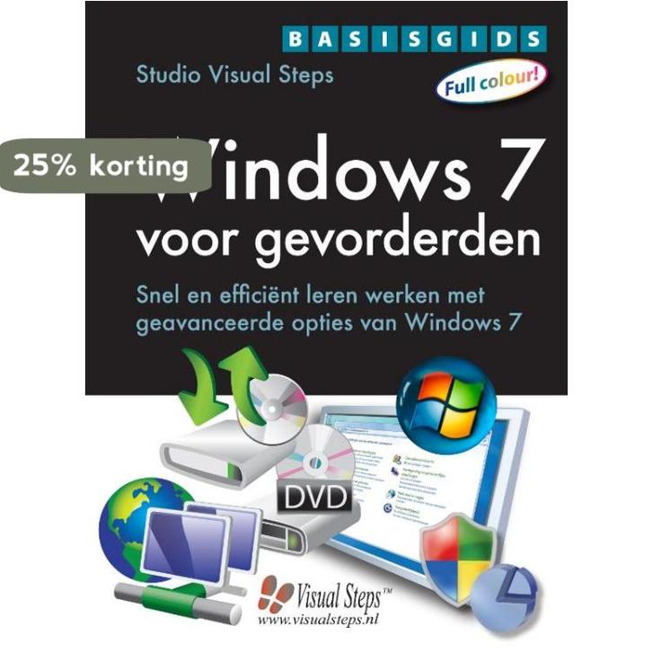 Basisgids Windows 7 voor gevorderden 9789059053663, Livres, Informatique & Ordinateur, Envoi