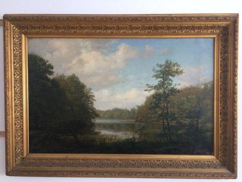 August Heinrich Schiøtt (1823-1895) - Denmark, Antiek en Kunst, Kunst | Schilderijen | Klassiek