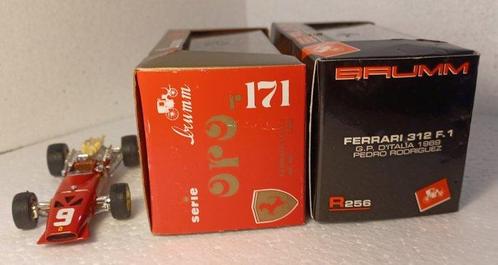 Brumm 1:43 - Modelauto (3) - 3 Ferrari 312 F1, Hobby en Vrije tijd, Modelauto's | 1:5 tot 1:12