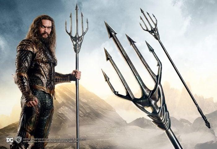 Justice League Prop Replica 1/1 Aquaman Trident 186 cm, Verzamelen, Film en Tv, Ophalen of Verzenden
