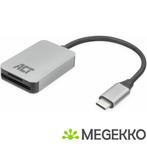 ACT USB-C kaartlezer voor SD en micro SD. SD 4.0 UHS-II, Computers en Software, Verzenden, Nieuw
