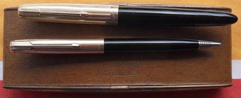 Parker - 51 CUSTOM VACUMATIC SET - Zonder Minimumprijs -, Verzamelen, Pennenverzamelingen