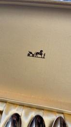 Hermès - Lepeldoos (6) - Verzilverd - Moka lepels