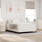 vidaXL Bed Frame Crème 140x200 cm Corduroy Stof, Huis en Inrichting, Verzenden, Nieuw