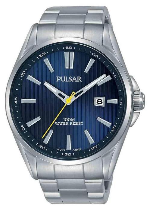 Pulsar Heren Horloge - 43 mm staal blauw PS9603X1 (Horloges), Bijoux, Sacs & Beauté, Beauté | Parfums, Envoi
