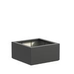 Polyester plantenbak 80x80x40cm - Met bodem, Tuin en Terras, Kunststof, Vierkant, Nieuw, 60 tot 100 cm