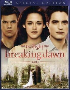 Twilight Saga: Breaking Dawn 1 [US Imp Blu-ray, CD & DVD, Blu-ray, Envoi