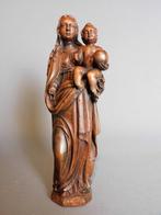 Sculpture, Maria met Kind, 17e eeuw - 28 cm - Bois, Antiquités & Art