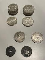 België. 1917/1980 Lot van munte en biljeten (Zonder, Postzegels en Munten