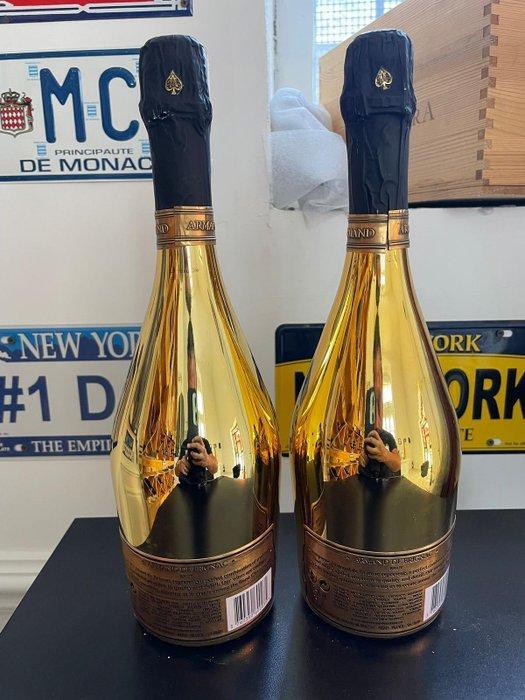 Armand de Brignac, Ace of Spades Gold - Champagne Brut - 2, Verzamelen, Wijnen