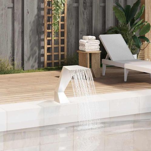 vidaXL Zwembadfontein 64x30x52 cm roestvrij staal, Tuin en Terras, Waterpartijen en Fonteinen, Nieuw, Verzenden