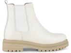 PS Poelman Mink - Chelsea boots - Chunky zool 4,5 cm - Crème, Kleding | Dames, Verzenden, Nieuw