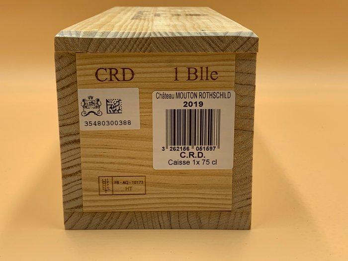 2019 Chateau Mouton Rothschild - Bordeaux, Pauillac 1er, Verzamelen, Wijnen