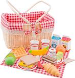 Woet® Houten Picknickmand Speelset - Compleet Picknick Ro.., Kinderen en Baby's, Verzenden, Nieuw