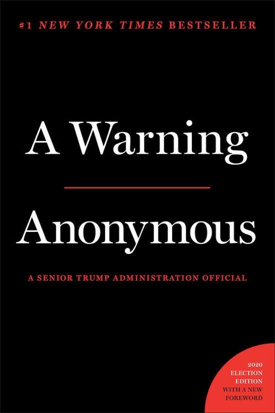 A Warning 9781538719497 Anonymous, Livres, Langue | Anglais, Envoi