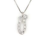 Sans Prix de Réserve - Collier - 18 carats Or blanc -