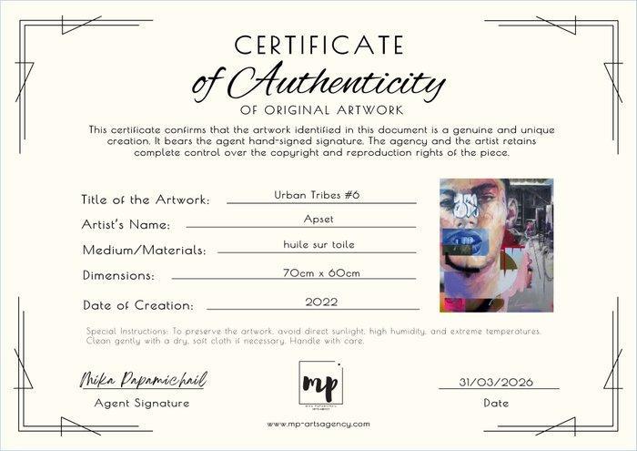 Apset (1984) - Urban tribes #6, Antiek en Kunst, Kunst | Schilderijen | Modern