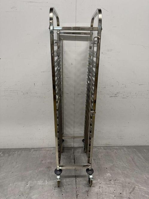RVS Regaalwagen 16 x 1/1 GN gastronorm 173,5 cm Horeca, Zakelijke goederen, Horeca | Meubilair en Inrichting, Ophalen of Verzenden