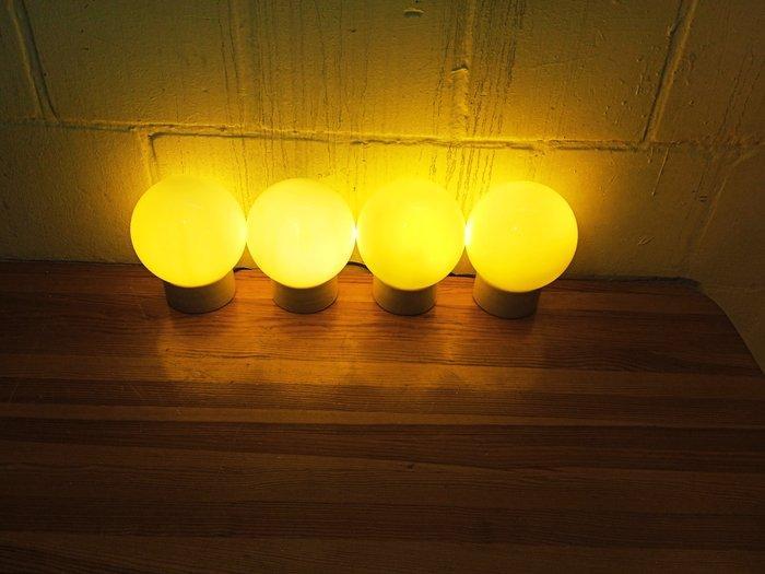 Wandlamp (4) - Vintage Space Age wandlampen - Glas, Keramiek, Antiek en Kunst, Antiek | Verlichting