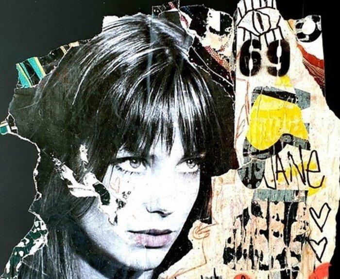 lasveguix (1986) - Love Birkin, Antiquités & Art, Art | Peinture | Moderne