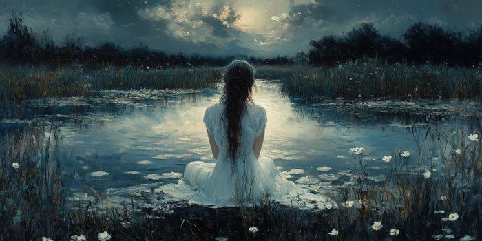 CoCo - Silent Lakeside - XXL, Antiek en Kunst, Kunst | Designobjecten