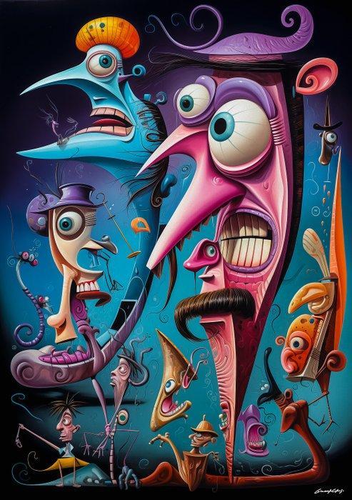 Giancarlo Colombo - GCD Art - Oddwork #160, Antiek en Kunst, Kunst | Designobjecten