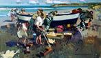 Eustaquio Segrelles (1936) - Pescadores en la playa de Javea