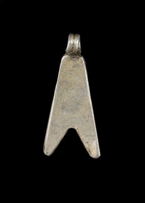Oud-Egyptisch Zilver Vliegamulet (Zonder Minimumprijs), Antiek en Kunst, Antiek | Overige Antiek