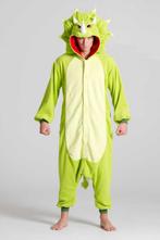 Onesie Triceratops Pak L-XL Dinosauruspak Kostuum Groen Zach, Ophalen of Verzenden